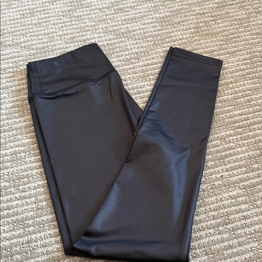 Wild Fable Shiny Black Leggings